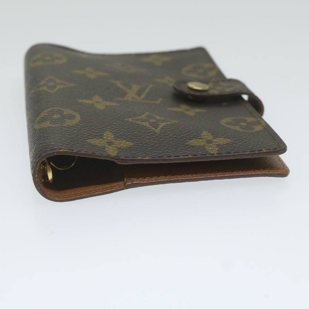 LOUIS VUITTON Monogram Agenda PM Day Planner Cover R20005 LV Auth am5409 - Picture 4 of 16